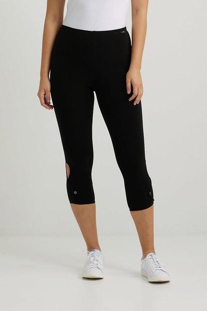 Leggins cortos negro 222153