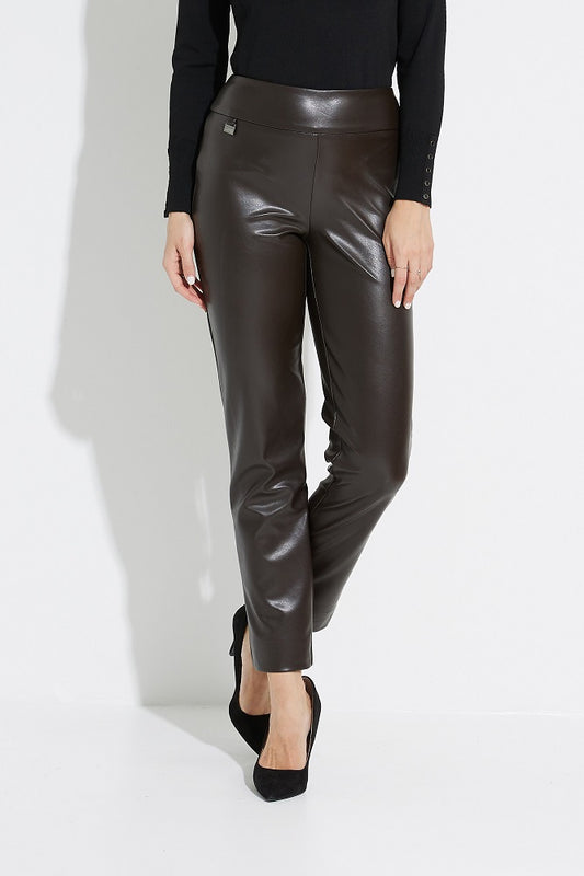 Pantalón piel café MOKA 223196