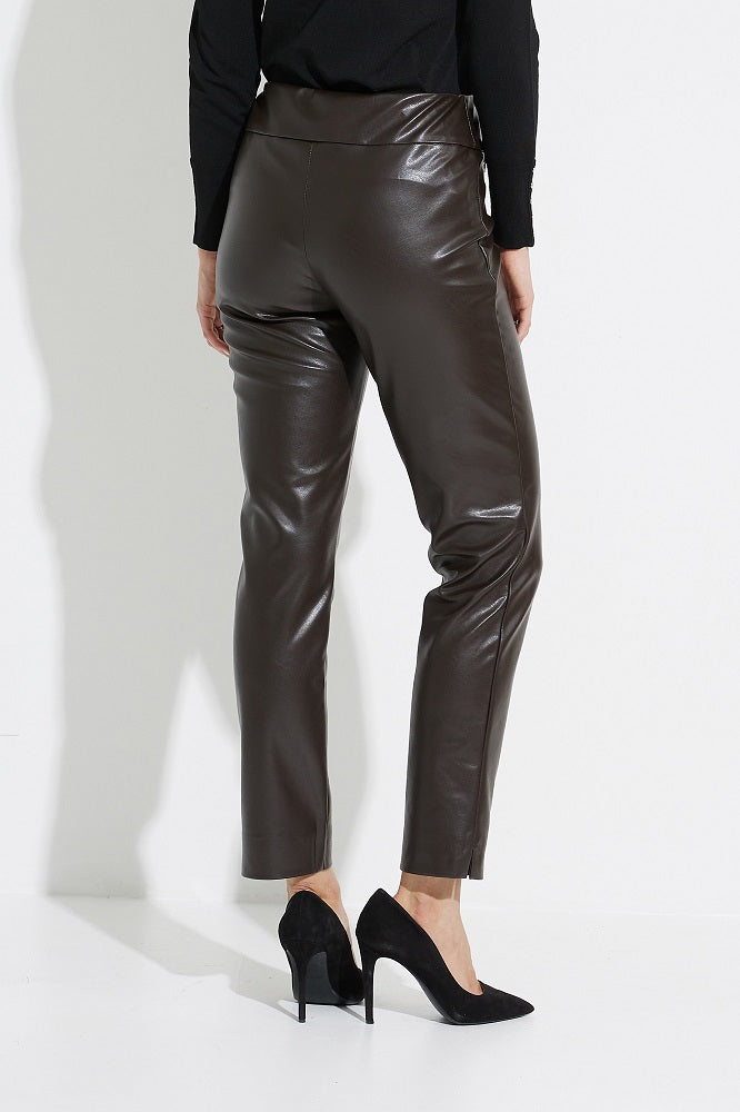 Pantalón piel café MOKA 223196
