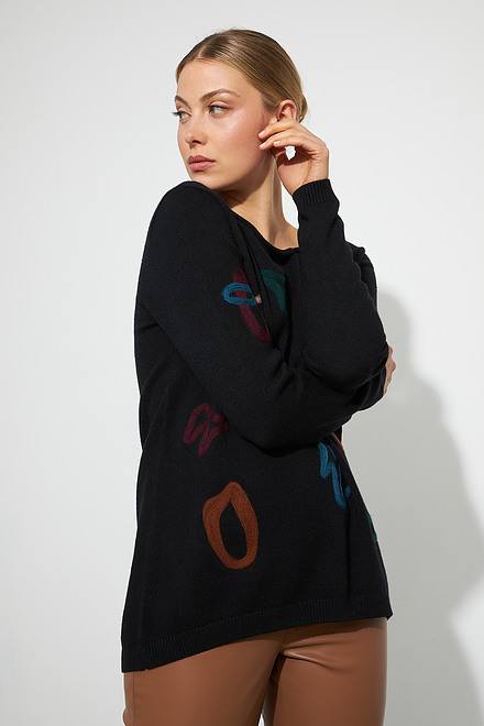 Knit Detail Top Style 223971