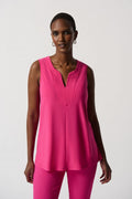 Blusa con escote ojo de cerradura 231137