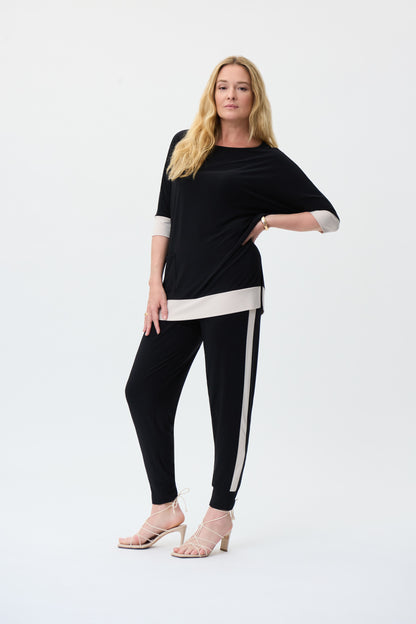 Blusa negra larga 231261