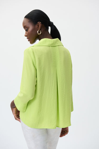 Blusa 3/4 verde limón 231263