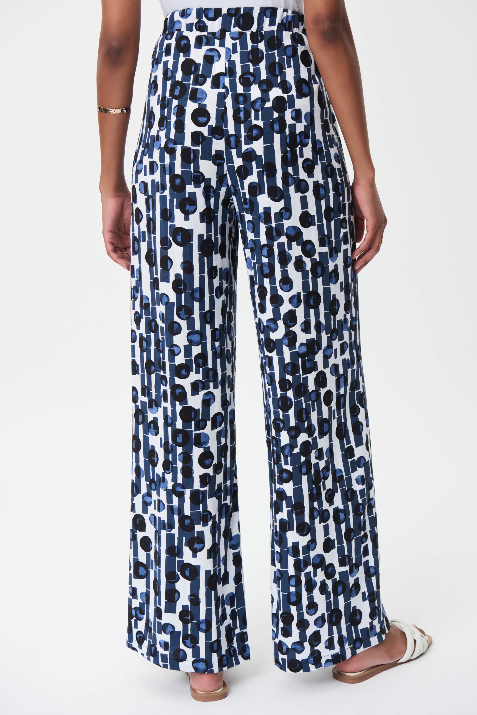 Pantalón multicolor estampado 232020
