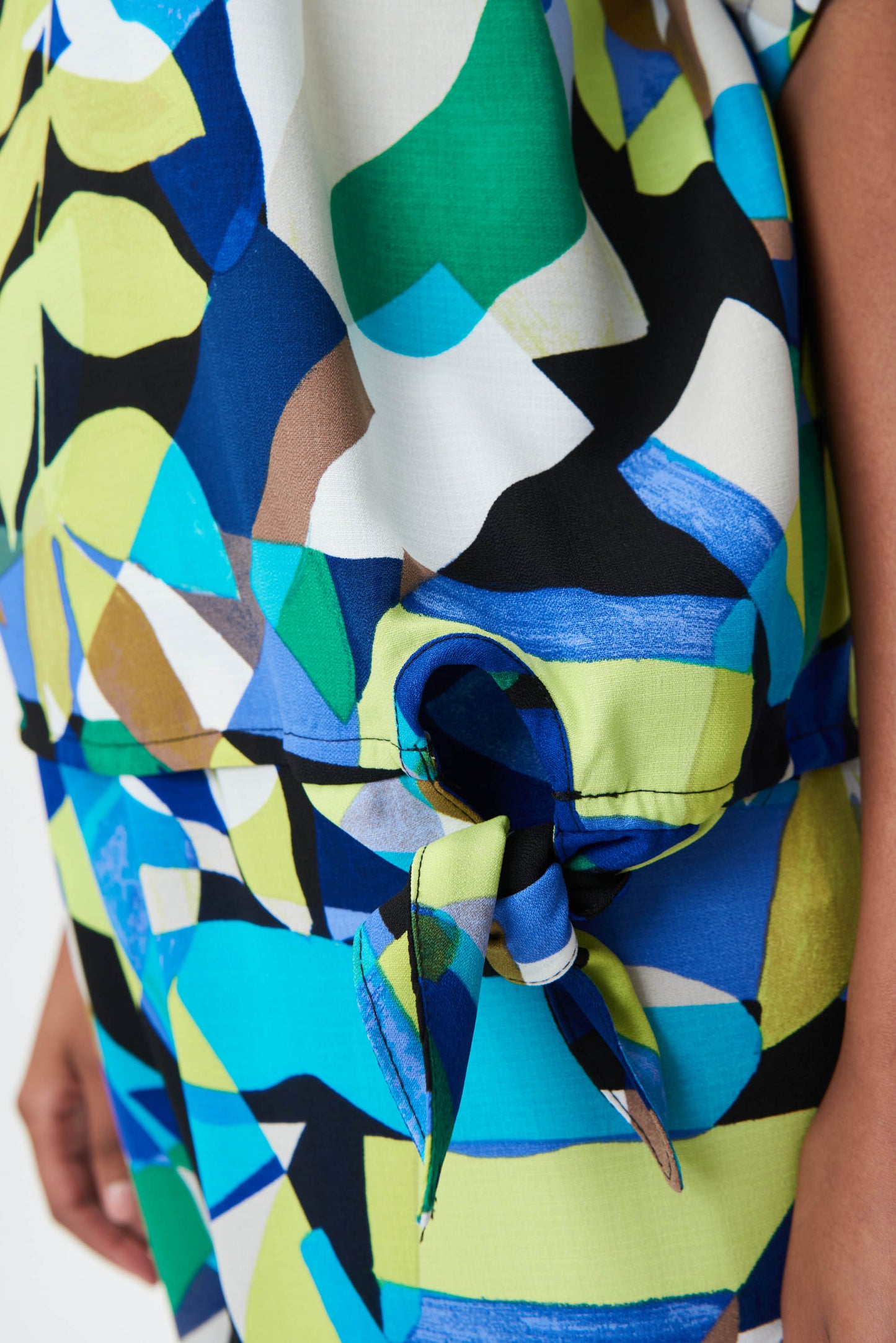 Top estampado multicolor 232031