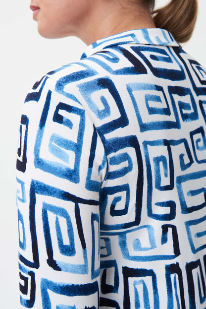 Túnica estampado laberinto 232103