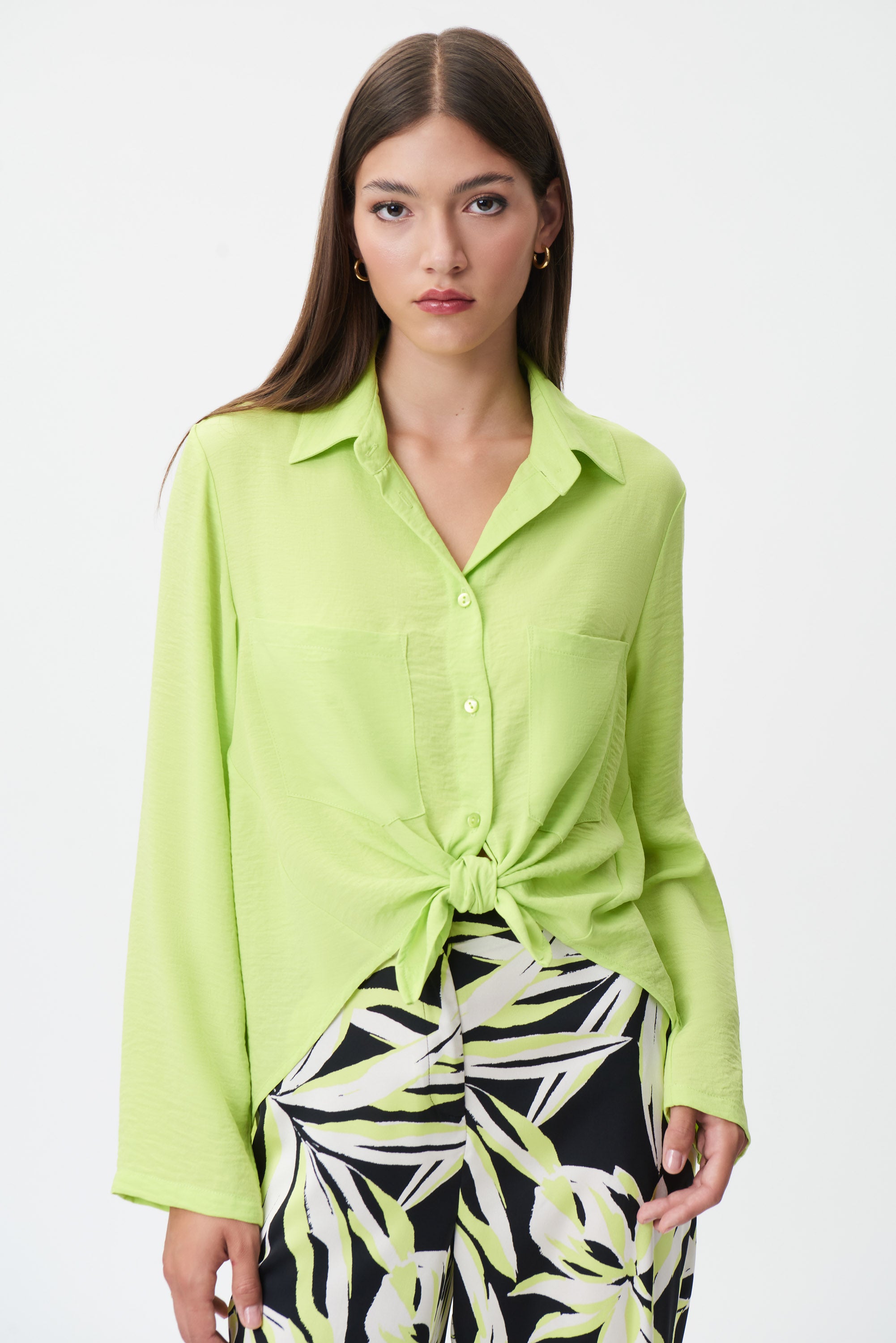 Camisa verde lima 232217