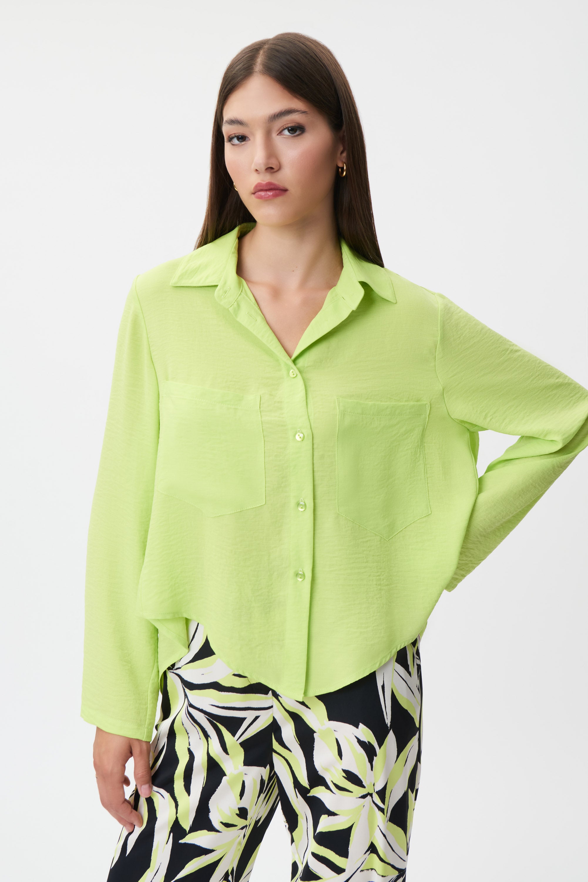 Camisa verde lima 232217