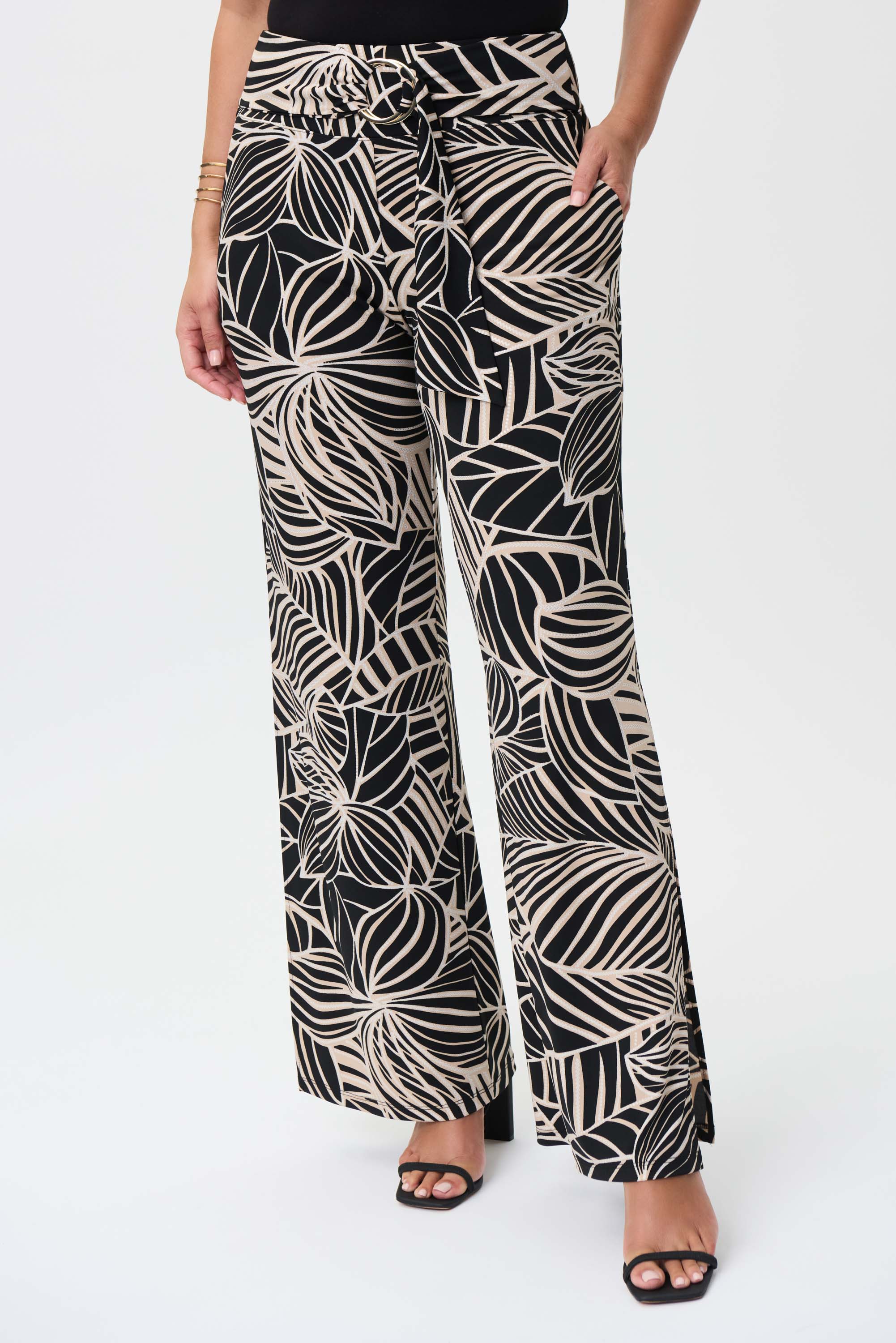 Pantalón estampado palmas 232253