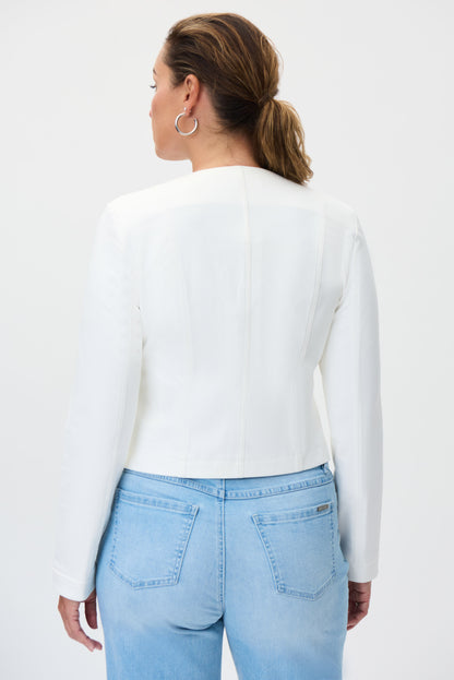 Chaqueta blanca con estoperoles 232902