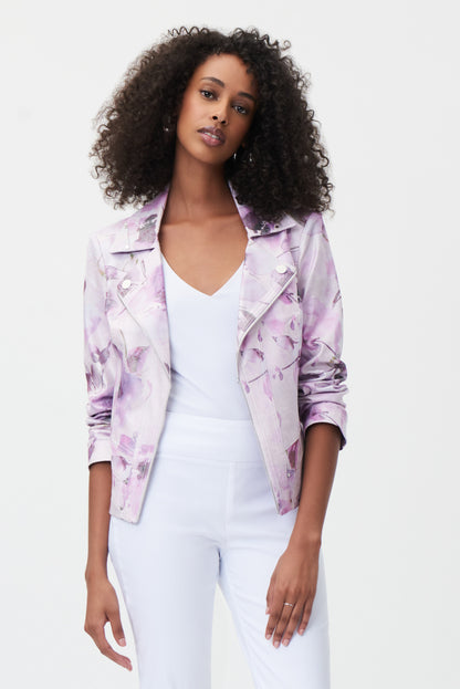 Chaqueta estampado lila 232918