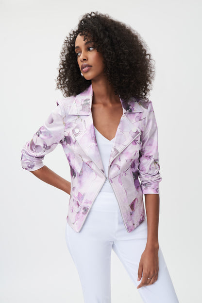 Chaqueta estampado lila 232918