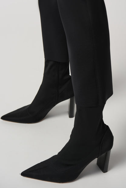 Pantalón acampanado negro 233068