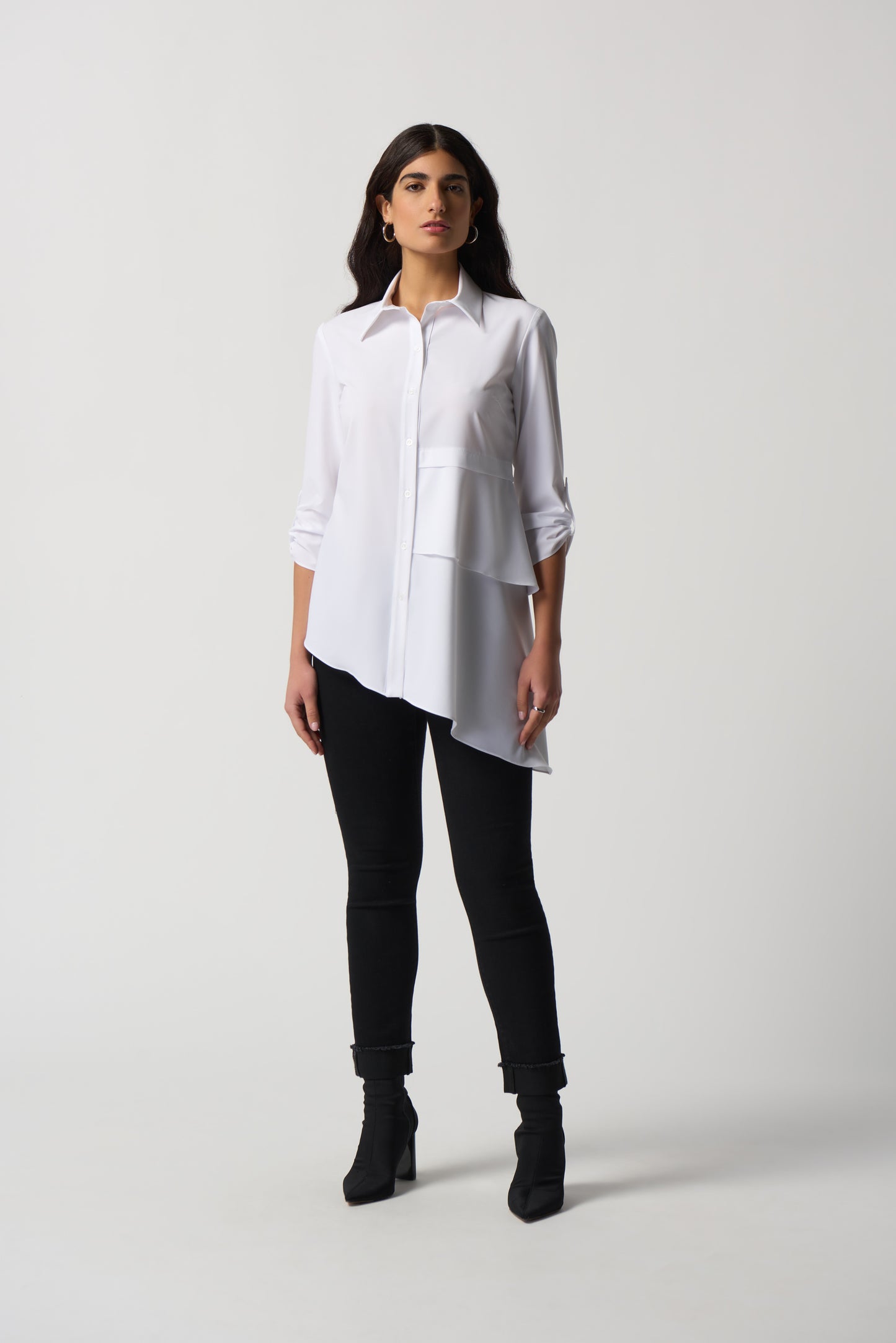 Blusa asimetrica blanco 233099