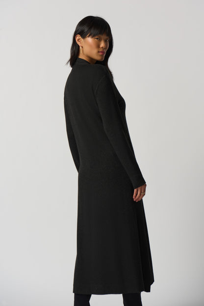 Cardigan largo gris oscuro 233246