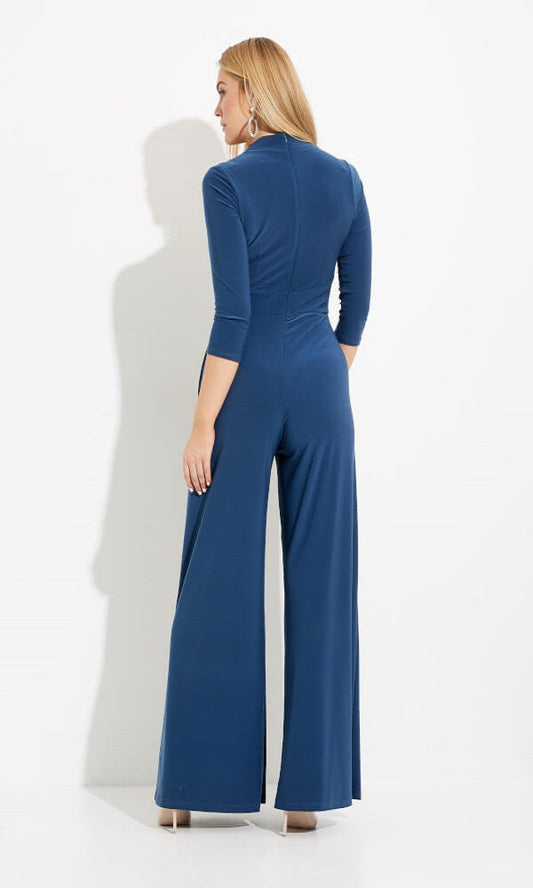 Jumpsuit con escote drapeado 233727X