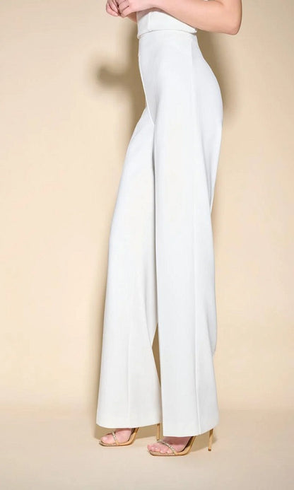 Pantalón de vestir vainilla 233787S24