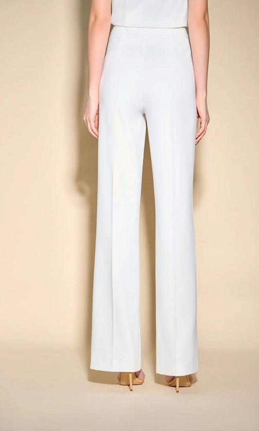 Pantalón de vestir vainilla 233787S24