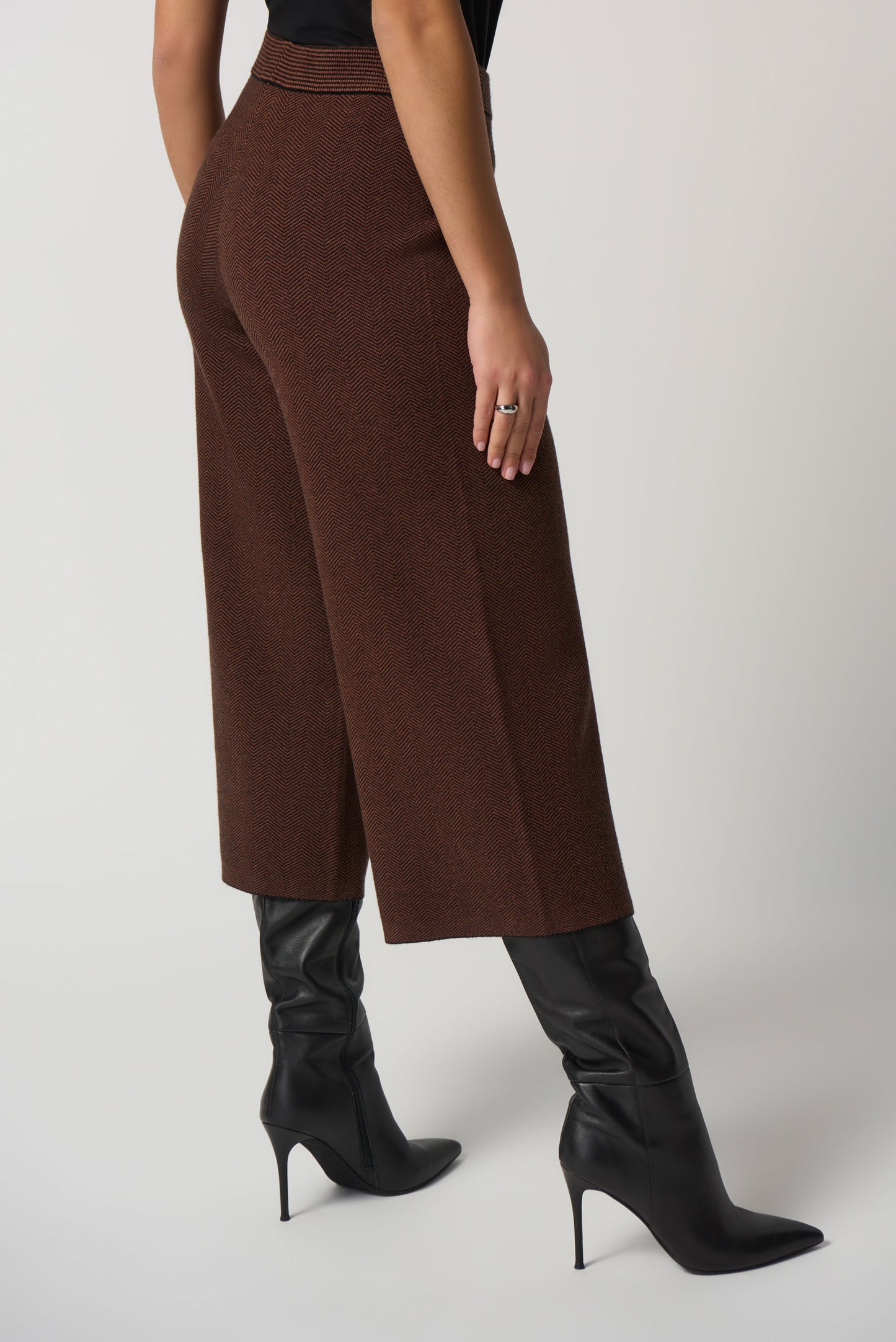 Pantalón culotte de pata de gallo 233904