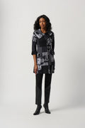 Túnica estampada gris 234226