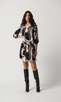 Vestido con estampado abstracto 234295