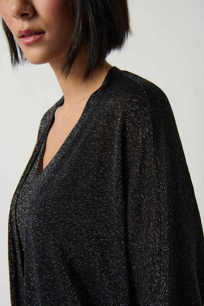 Blusa de punto con brillo de 2 piezas 234915