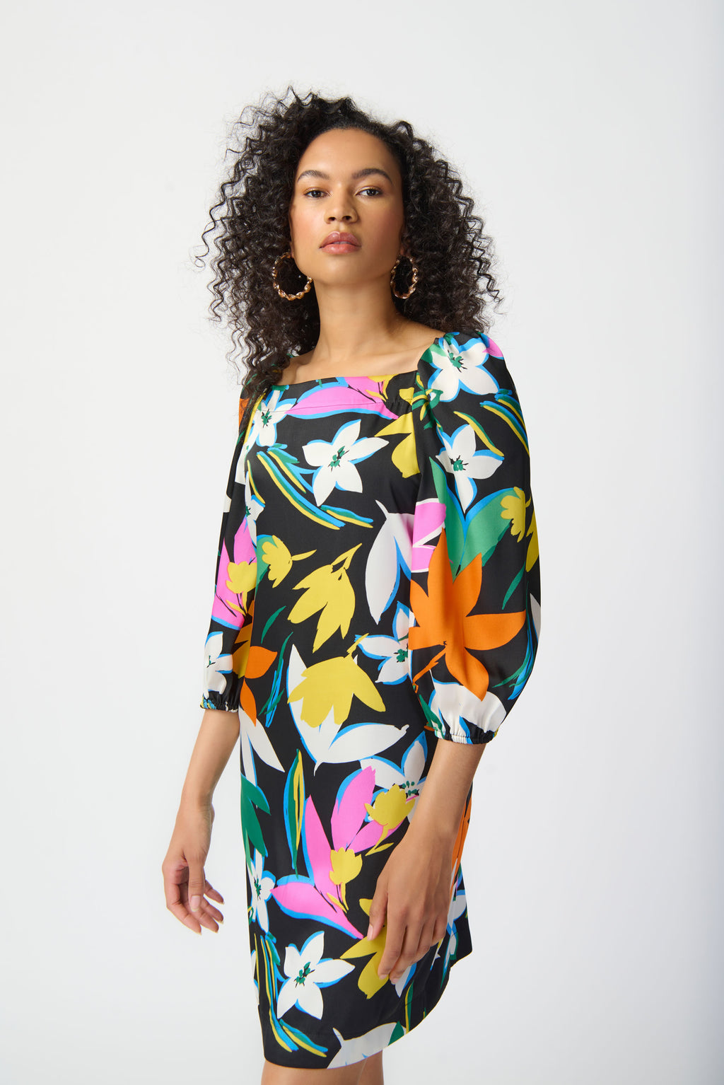 Vestido estampado floral 241251
