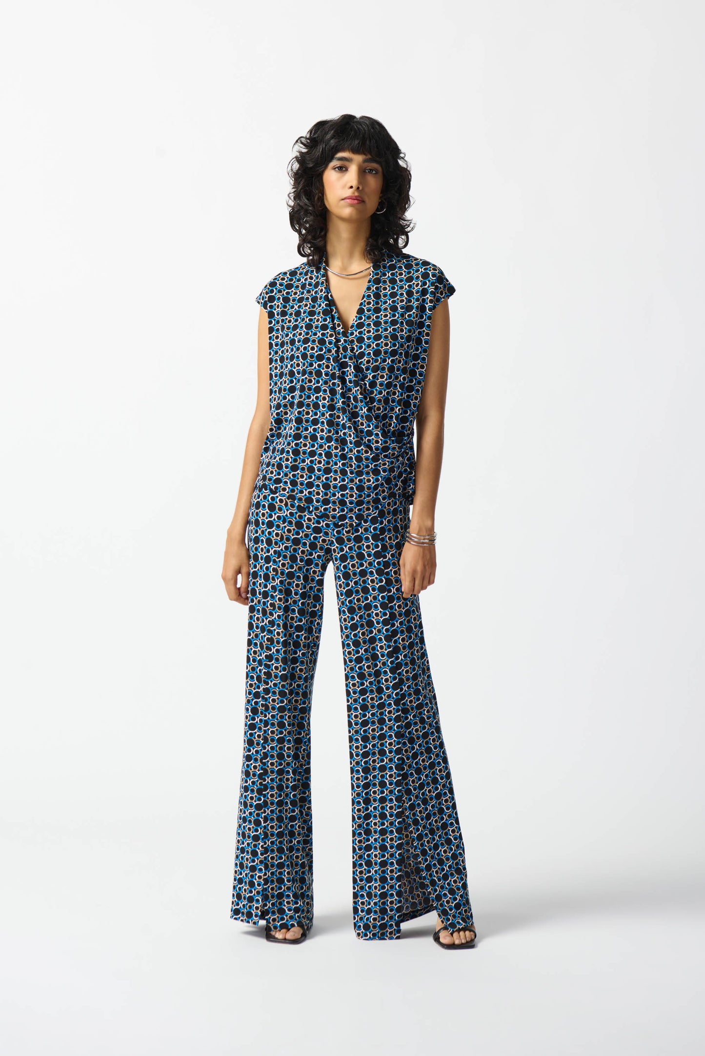 Blusa sin mangas multicolor 242064