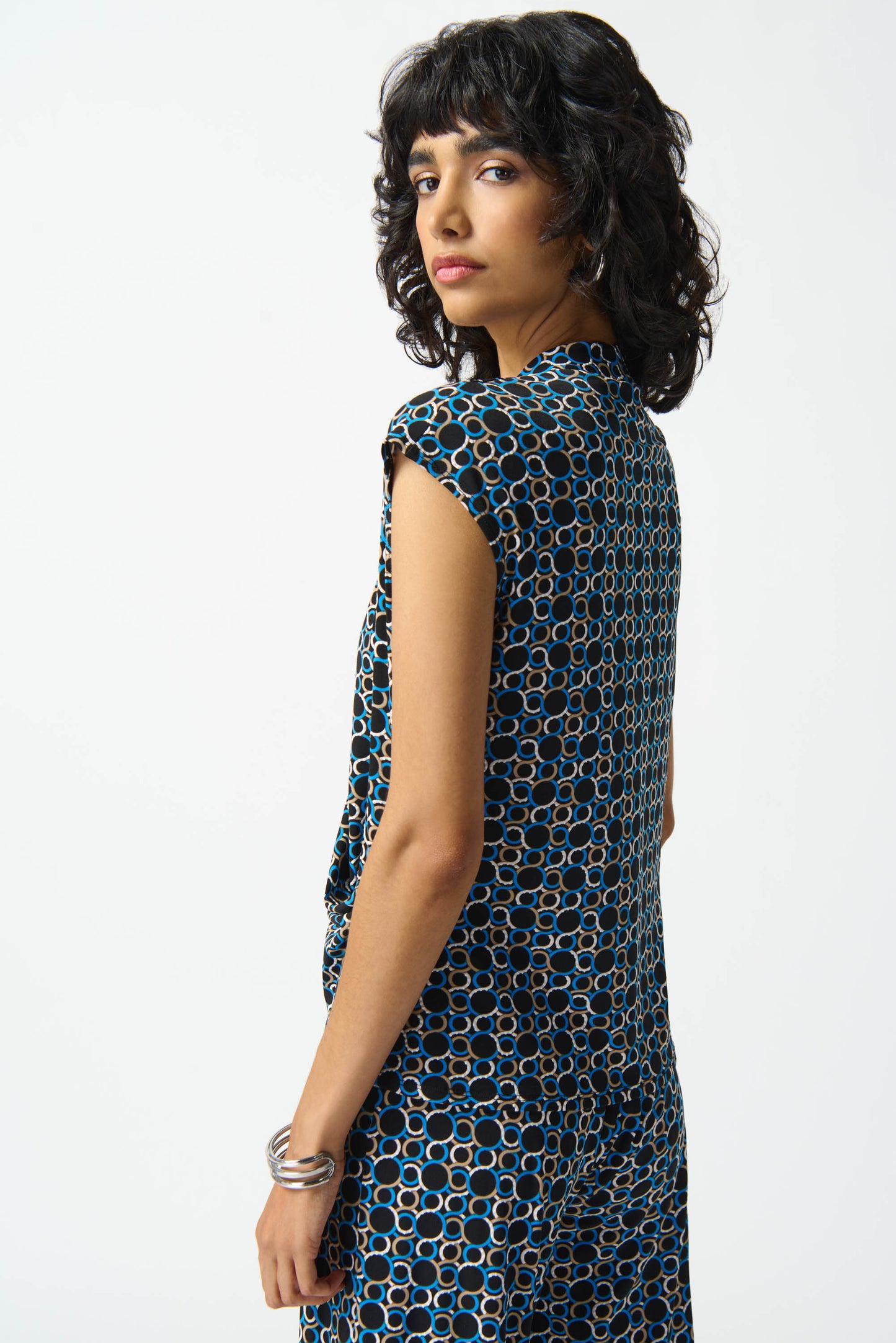 Blusa sin mangas multicolor 242064