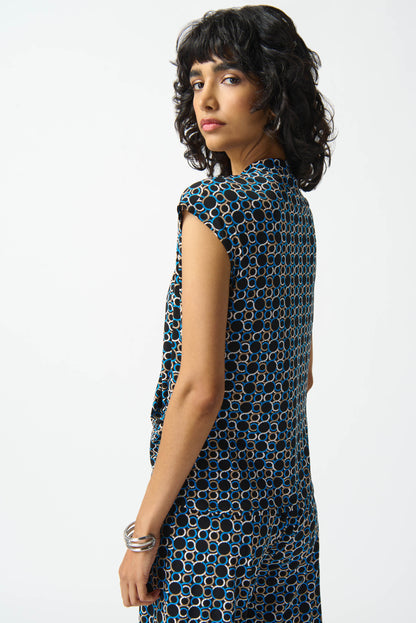 Blusa sin mangas multicolor 242064