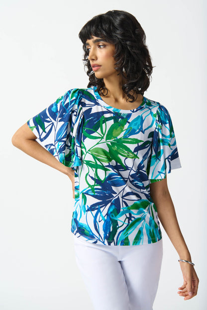 Blusa estampado tropical 242183