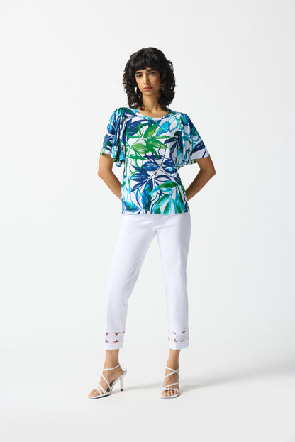 Blusa estampado tropical 242183