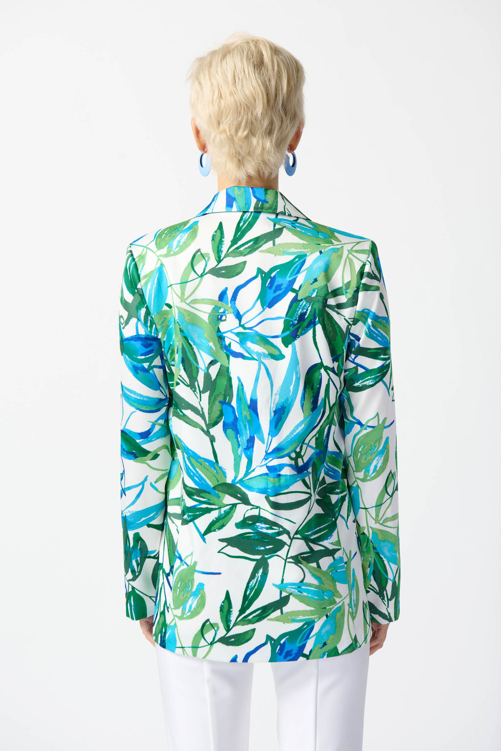 Blazer estampado tropical 242210