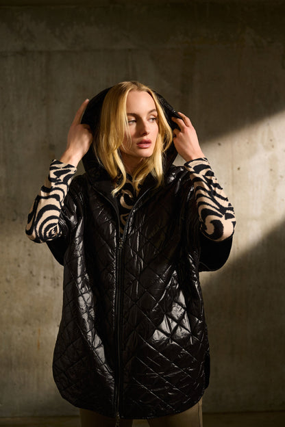 Abrigo acolchonado doble vista 243906