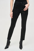 Pantalón brillosos con tiro alto 243959