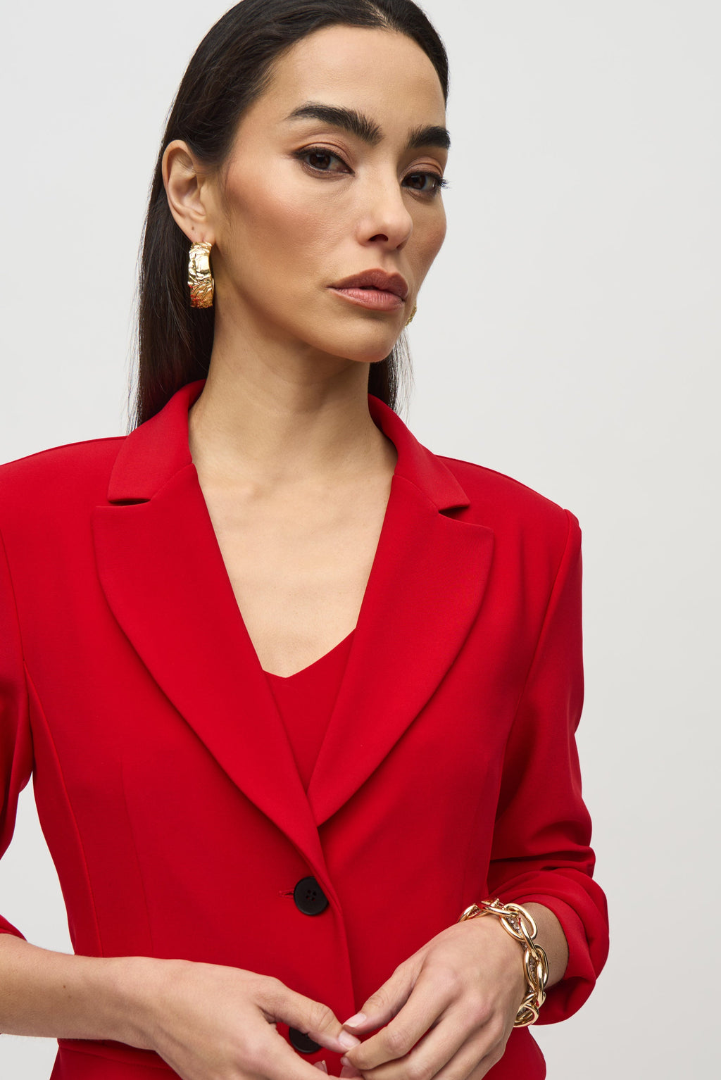 Blazer con botones negros 244095