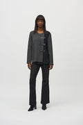 Blusa con parches de vinil 244133