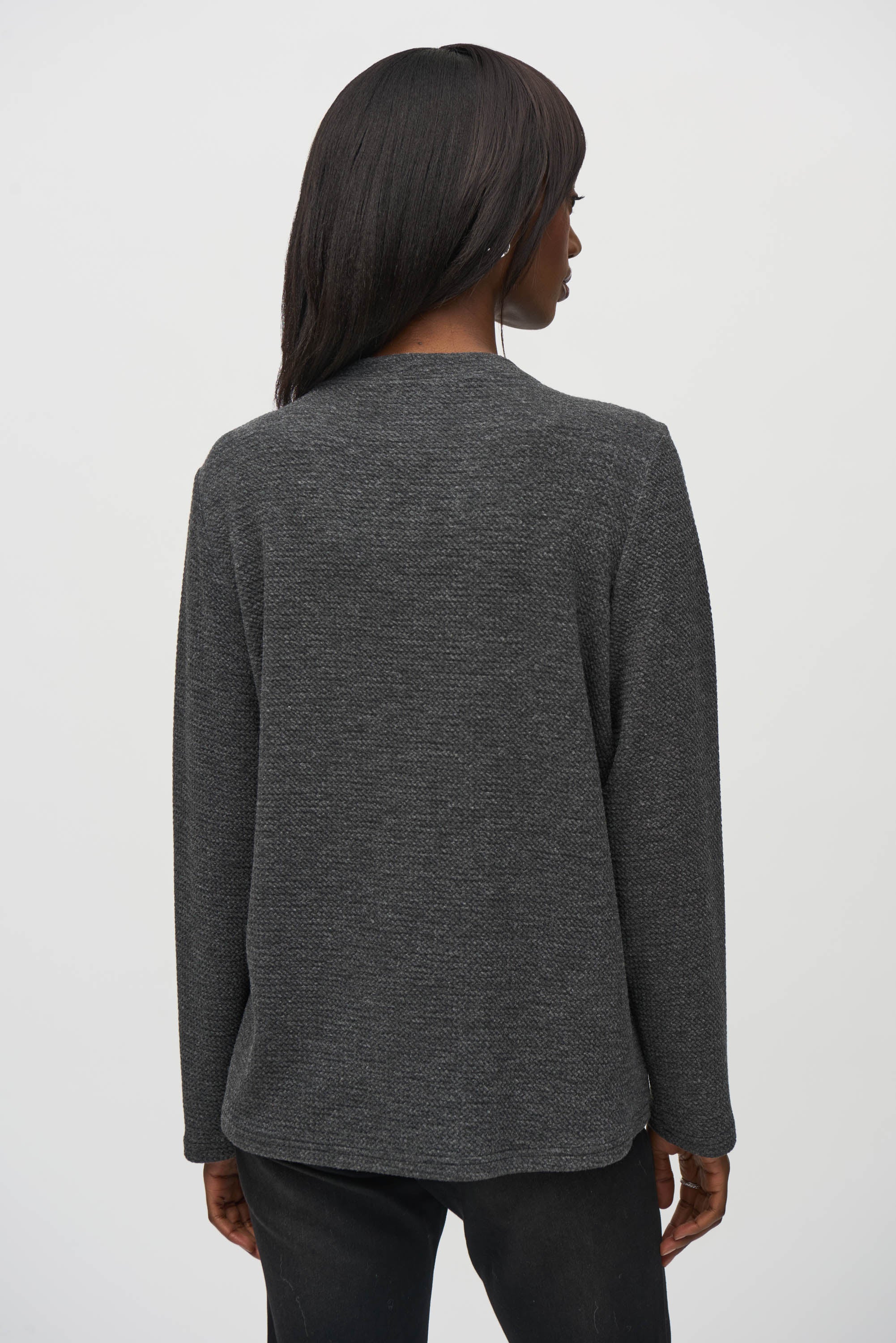 Blusa con parches de vinil 244133