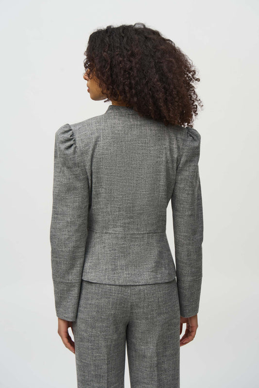 Saco corto con botones frontales 244207