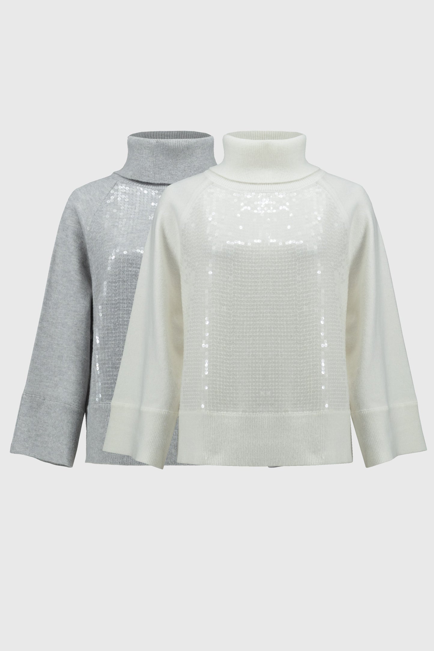 Blusa con lentejuelas Vainilla 244935