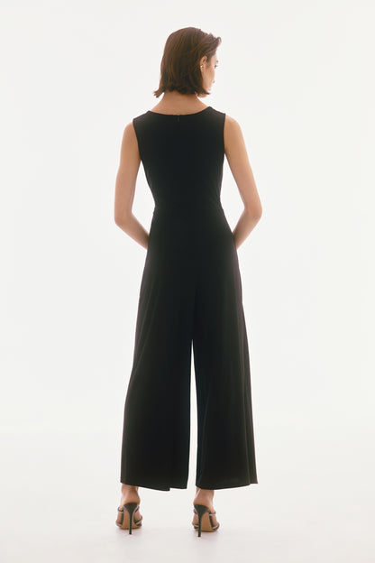 Jumpsuit sin mangas culotte negro 251748 | Signature