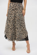 Pantalones culotte reversibles estampado animal 252156