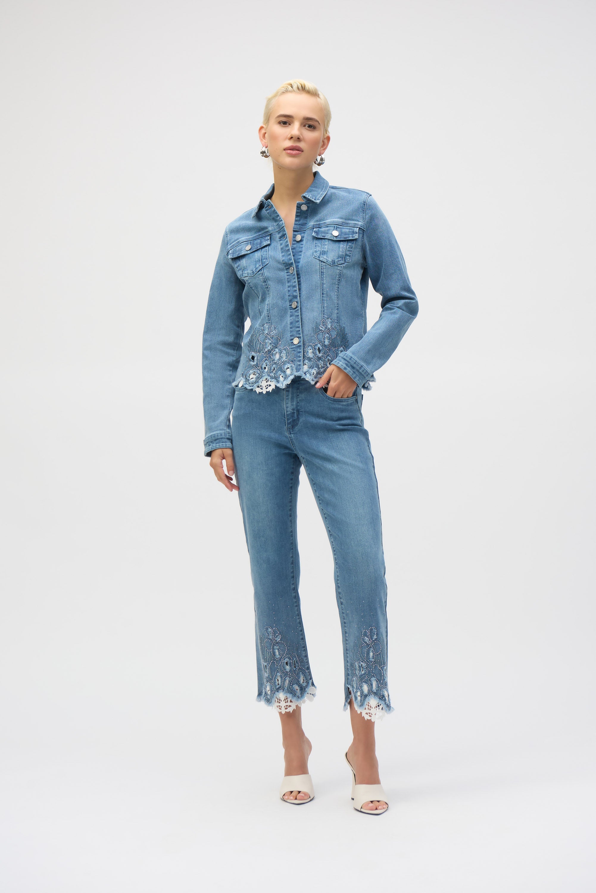 Chaqueta Denim Medium Blue/3699 252911