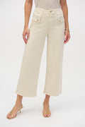 Pantalón mezclilla beige 252914