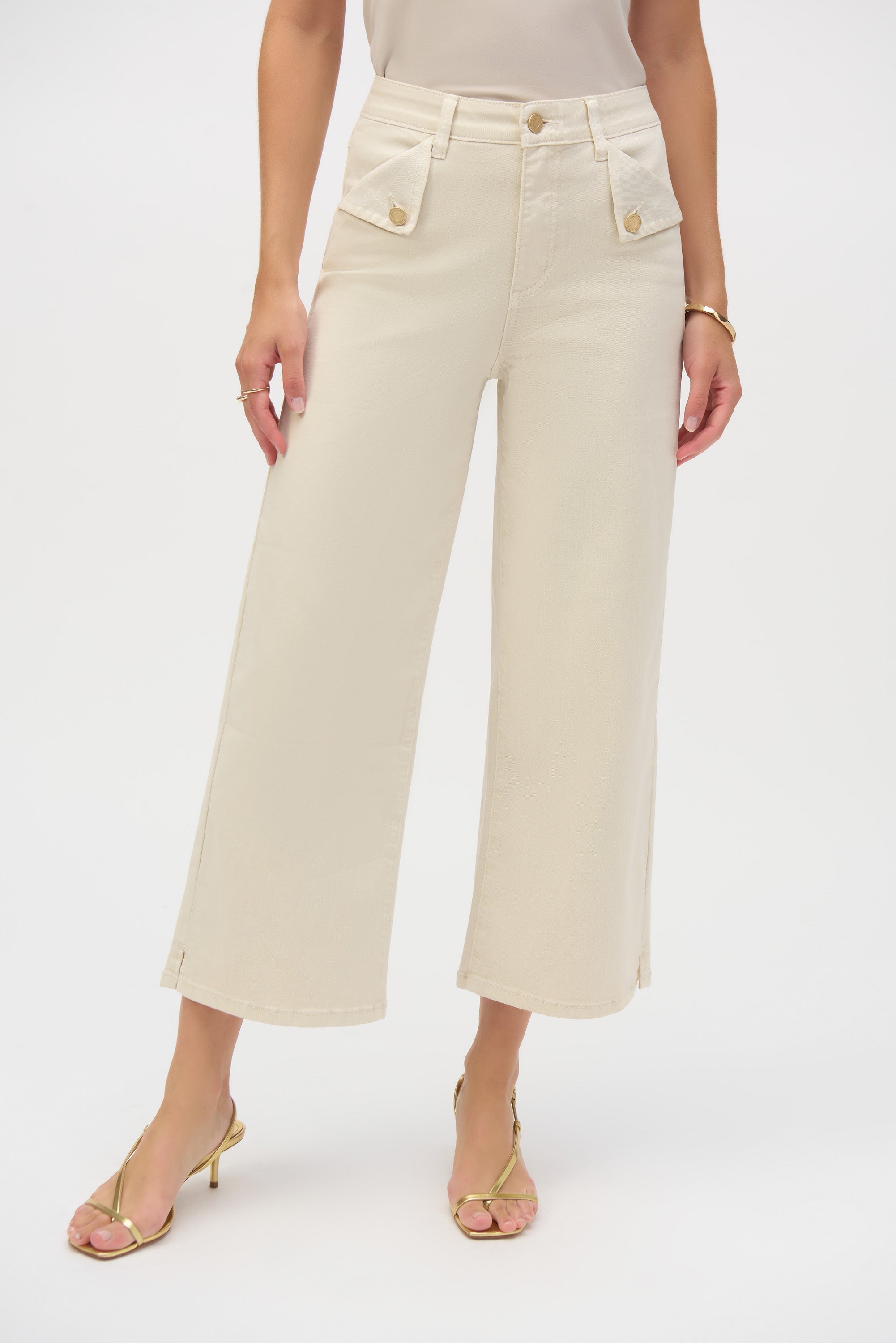 Pantalón mezclilla beige 252914