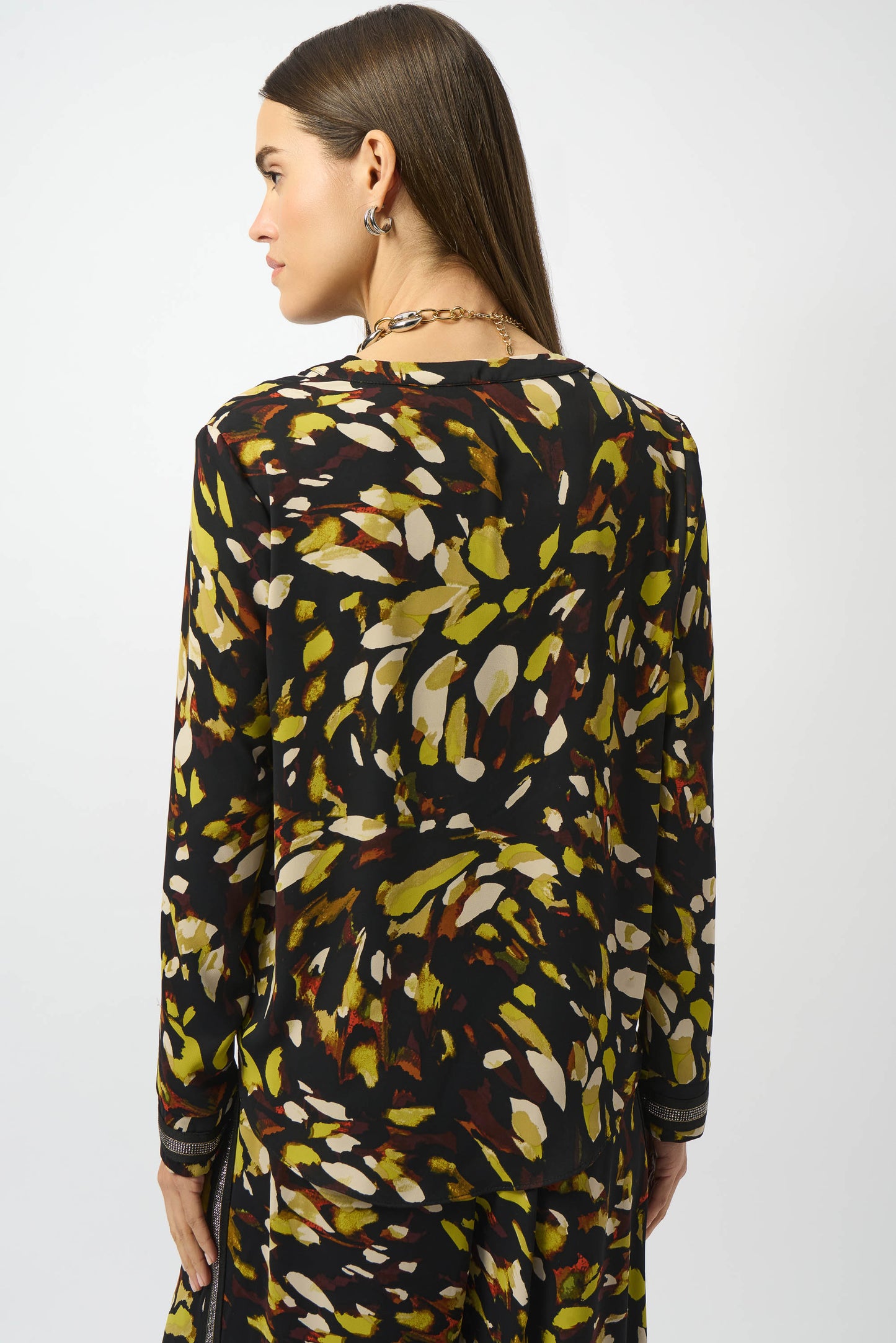 Blusa con estampado multicolor 253259