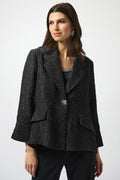 Chaqueta texturizada negro 253773 | Signature