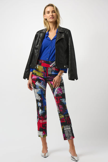 Chaqueta ajustada de ante sintético metalizado negro 253978