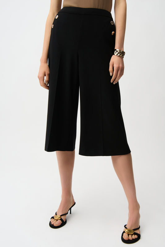 Pantalón culotte sin cierres negro 261105