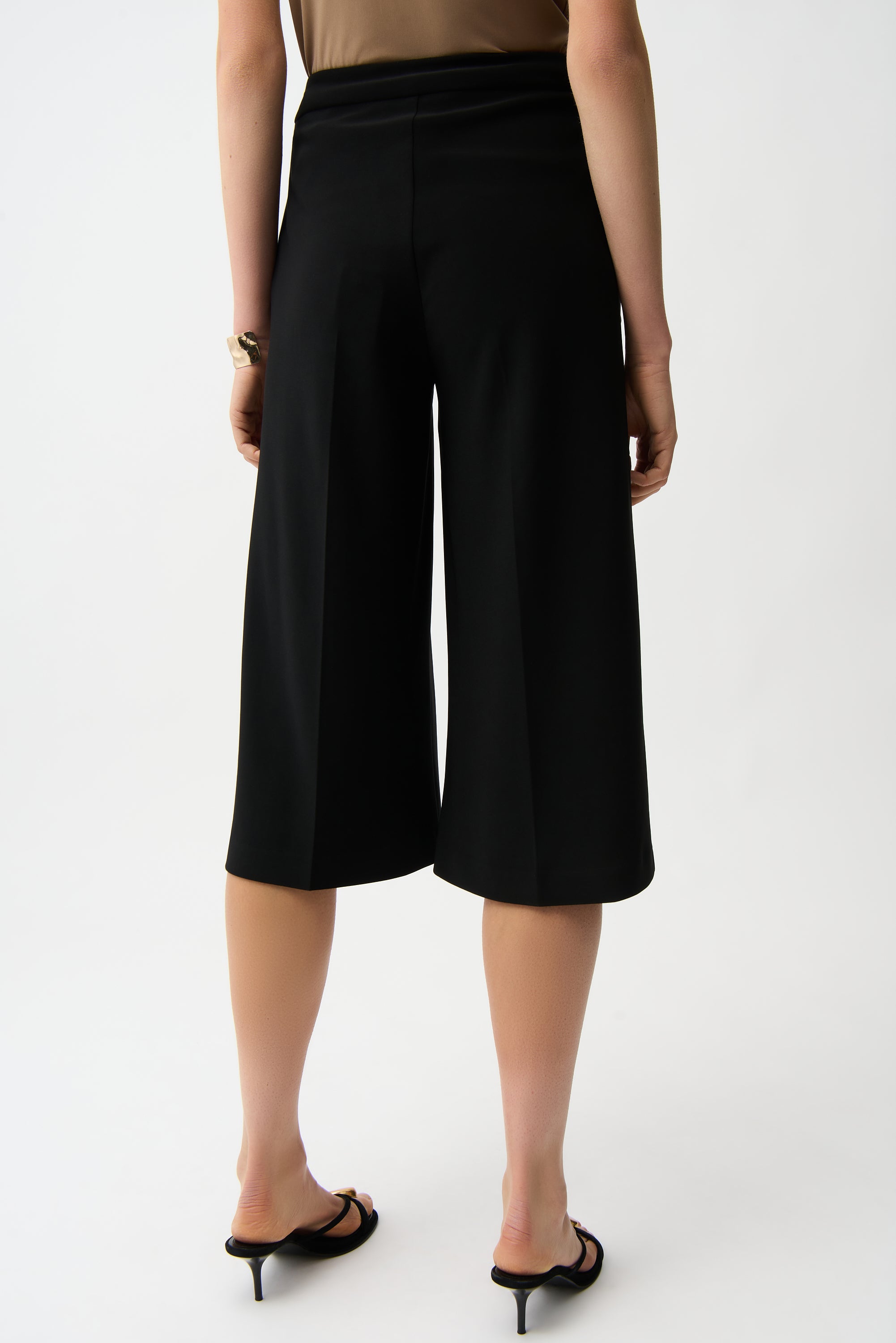 Pantalón culotte sin cierres negro 261105